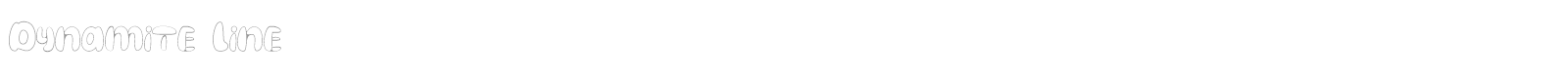 Dynamite Punch font preview